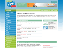 Tablet Screenshot of caravan-jobfinder.co.uk